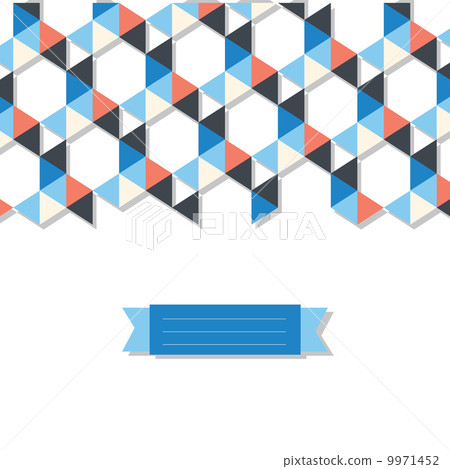 abstract background banner of triangles abstract background banner of triangles 9971452