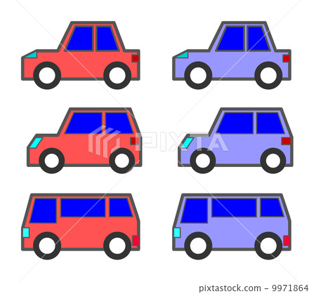Simple car - Stock Illustration [9971864] - PIXTA