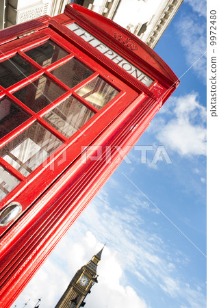 Big ben and red phone cabine Big ben and red phone cabine 9972480