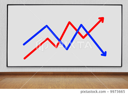plasma panel with graph plasma panel with graph 9973665