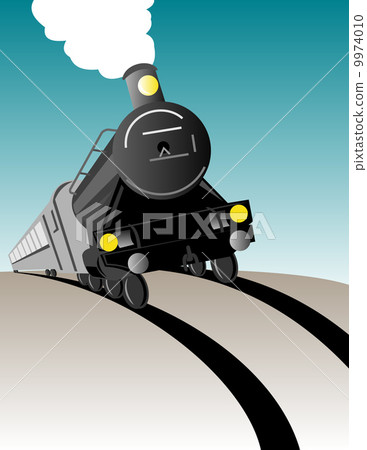 vintage steam train locomotive 9974010