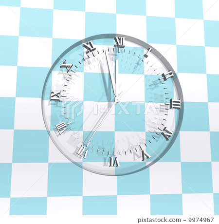 Checked-in time 11: 59 minutes - Stock Illustration [9974967] - PIXTA