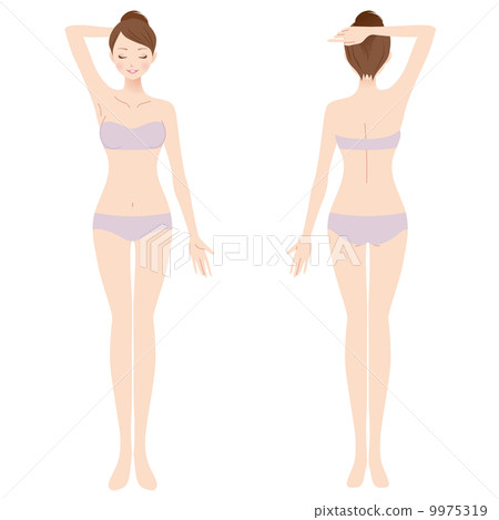 Female beauty naked nude whole body Female beauty naked nude whole body 9975319