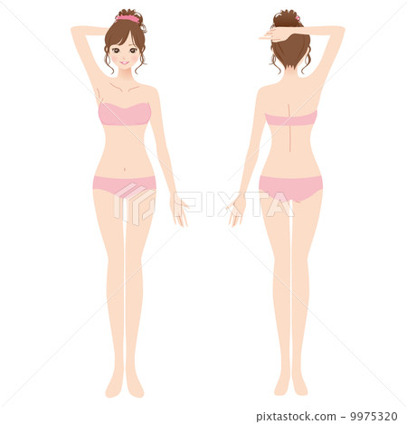 女性美裸體裸體 女性美裸體裸體 9975320