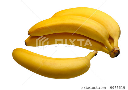 Bananas, isolated 9975619