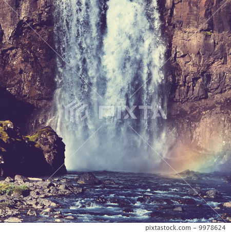 Waterfall in Iceland Waterfall in Iceland 9978624
