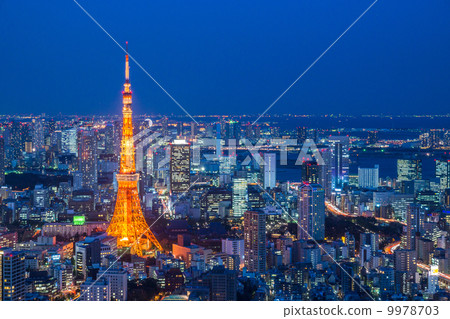 Tokyo Tower · Twilight Tokyo Tower · Twilight 9978703