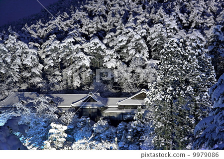 花卷溫泉雪景 花卷溫泉雪景 9979086