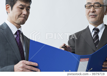 Stock Photo: middle and old aged, gents, business-man