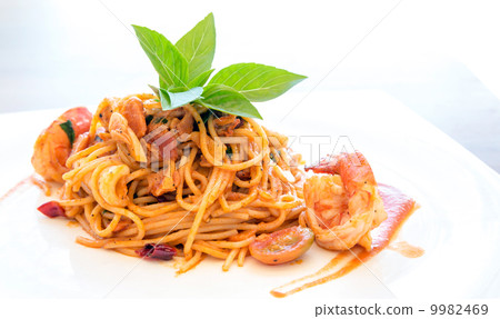 Seafood Spaghetti Seafood Spaghetti 9982469