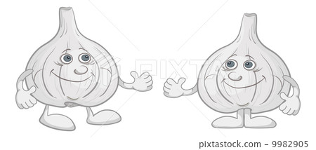 Character garlics 9982905