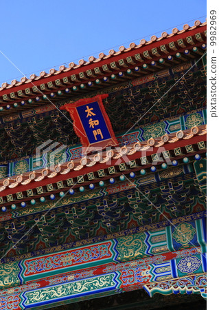 China, Beijing, Taomi gate of the Forbidden City China, Beijing, Taomi gate of the Forbidden City 9982969