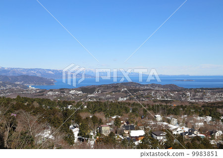 Snowscape Izu Peninsula · Hatsushima 9983851