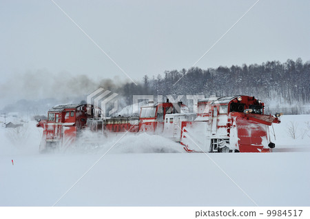 2014/03/08 Souyanmoto Line Honcho  - 環北大橋JR北海道DE15-2515（旭川）Russell Cars 9984517
