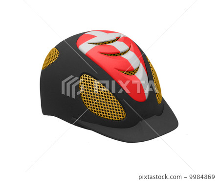 ridding cap for horse riders isolated on white ridding cap for horse riders isolated on white 9984869