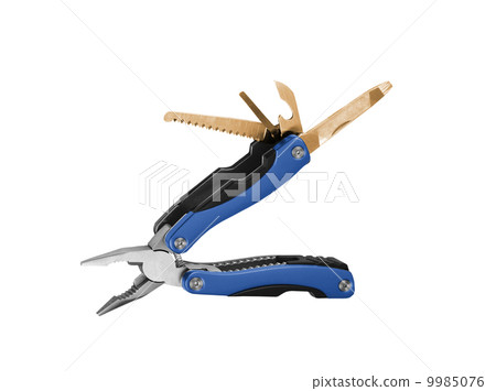Multi tools knife isolated 9985076