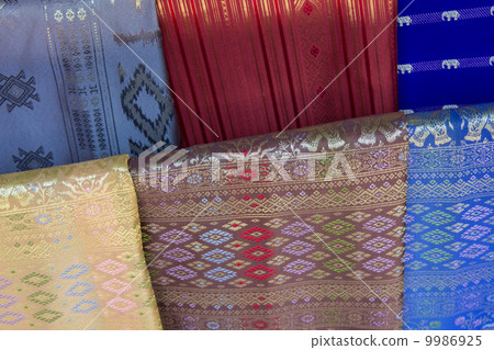 Fabrics found in a market 9986925