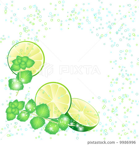 Mint lime soda Mint lime soda 9986996