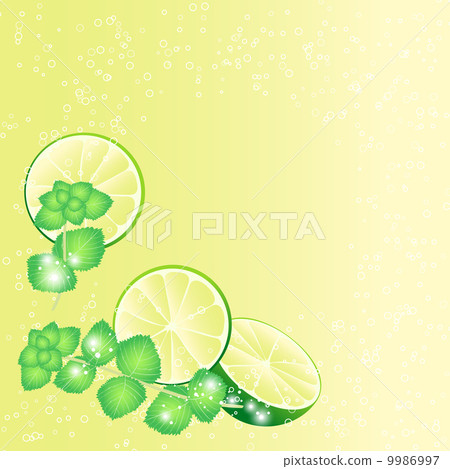 Mint lime soda Mint lime soda 9986997