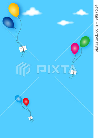 Balloons and letters 9987514