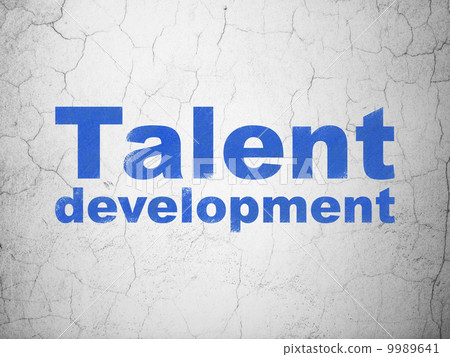 Education concept: Talent Development on wall background Education concept: Talent Development on wall background 9989641