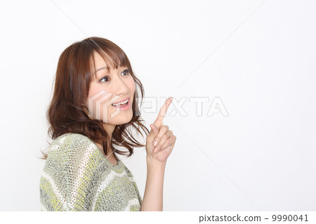 Hair style (pointing) Hair style (pointing) 9990041