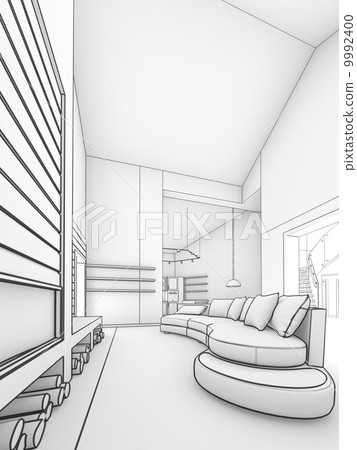 modern interior design 9992400