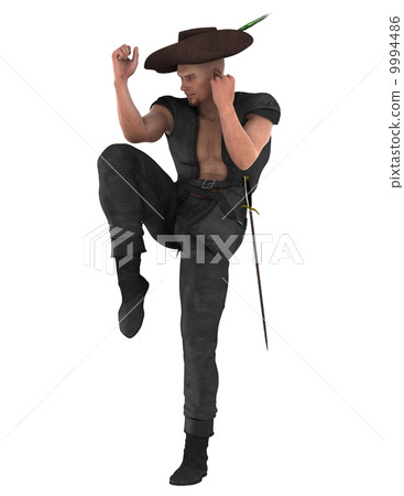 Swordsman - Stock Illustration [9994486] - PIXTA