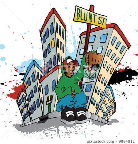 Ghetto Blunt Street 9994811