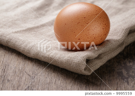speckled chicken egg or old table 9995559