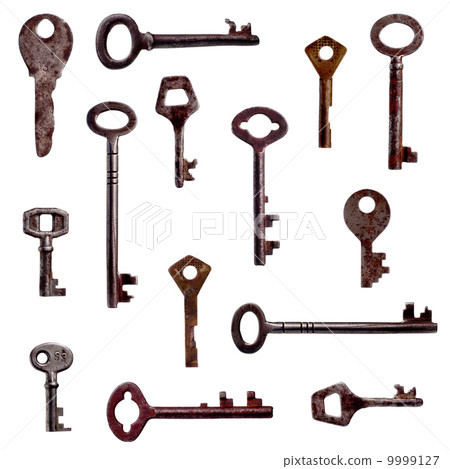 Seamless pattern with antique keys Seamless pattern with antique keys 9999127