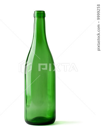 empty bottle of wine isolated on a white empty bottle of wine isolated on a white 9999258