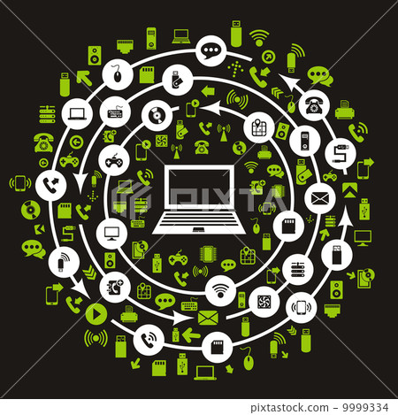 Computer technics circulation Computer technics circulation 9999334