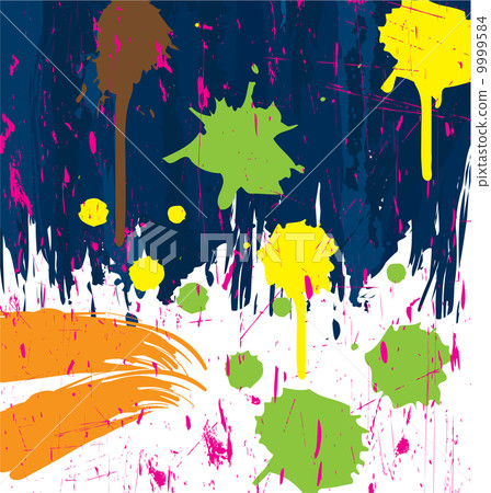 vector abstract grunge background - Stock Illustration [9999584] - PIXTA