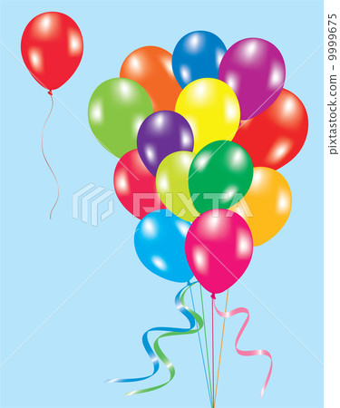colorful balloons in the sky 9999675