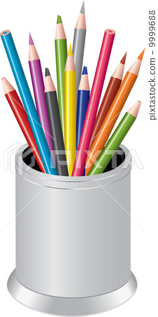 pencils in a pen-cup 9999688