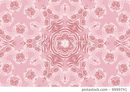 Abstract roses pattern Abstract roses pattern 9999741