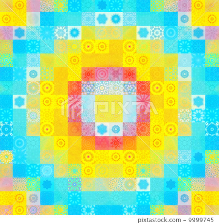 Color background with abstract mosaic Color background with abstract mosaic 9999745