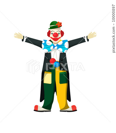 Smiling clown 10000897