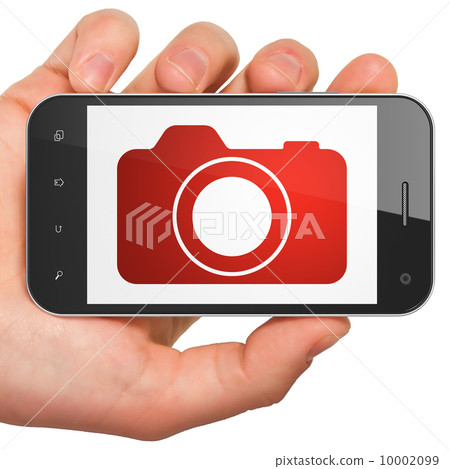 Tourism concept: Photo Camera on smartphone Tourism concept: Photo Camera on smartphone 10002099