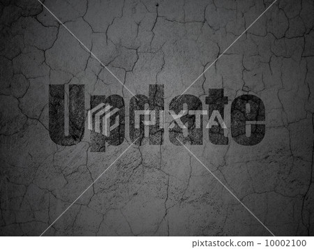 Web development concept: Update on grunge wall background Web development concept: Update on grunge wall background 10002100