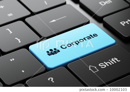 Finance concept: Business People and Corporate on computer keyboard background Finance concept: Business People and Corporate on computer keyboard background 10002103