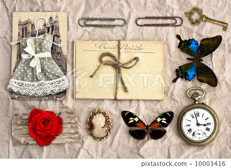 vintage things. nostalgic scrap booking background vintage things. nostalgic scrap booking background 10003416