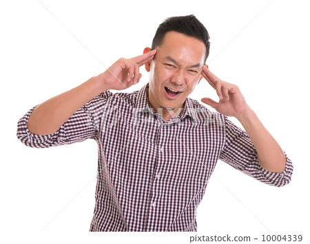 Thinking Asian man 10004339