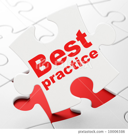 Education concept: Best Practice on puzzle background Education concept: Best Practice on puzzle background 10006386