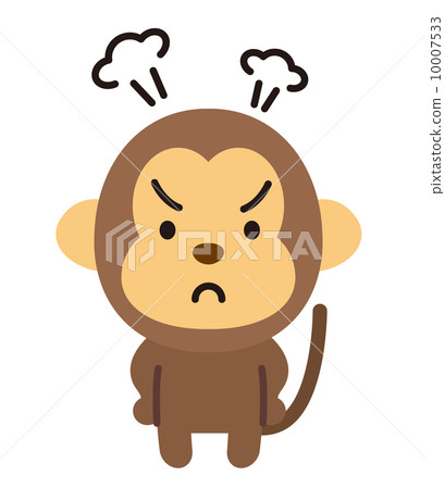 stock illustration: get angry, get mad, vector