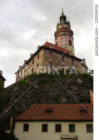Tower of Czech Republic, Cesky Krumlov Castle 10008419