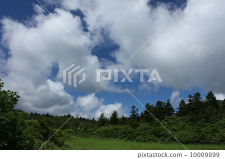青森的藍天和白雲 青森的藍天和白雲 10009899
