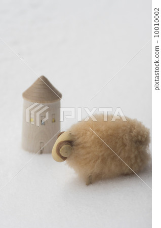 A house with a sheep A house with a sheep 10010002