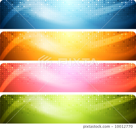 Abstract shiny banners 10012770